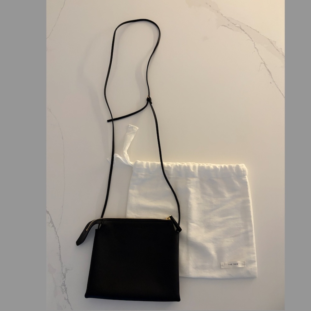THE ROW Nu Twin Mini Crossbody in Smooth Calfskin